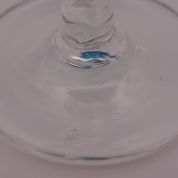 Set of Three(3) Blue Glass Very Small Glasses - Picture 13 of 13